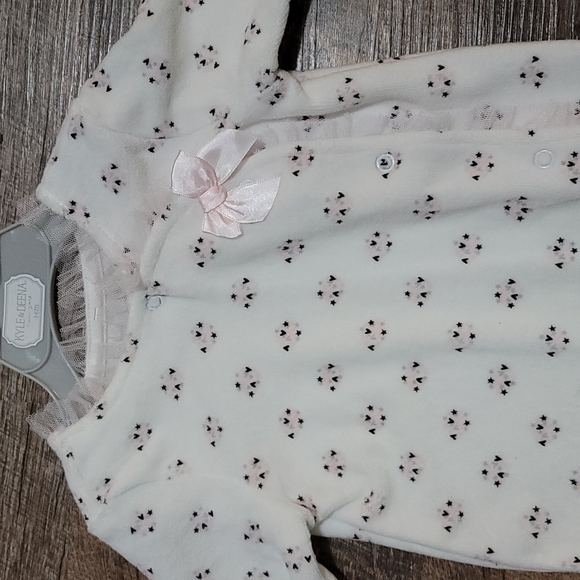 Brand NWT one piece outfits by KYLE&DEENA NewYork button up, frills,  3-6months - Picture 5 of 8